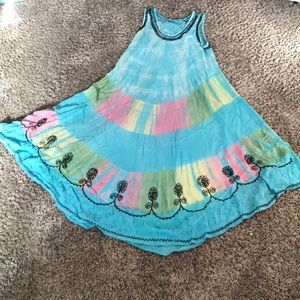 Women’s multi colored – tie-dye dress